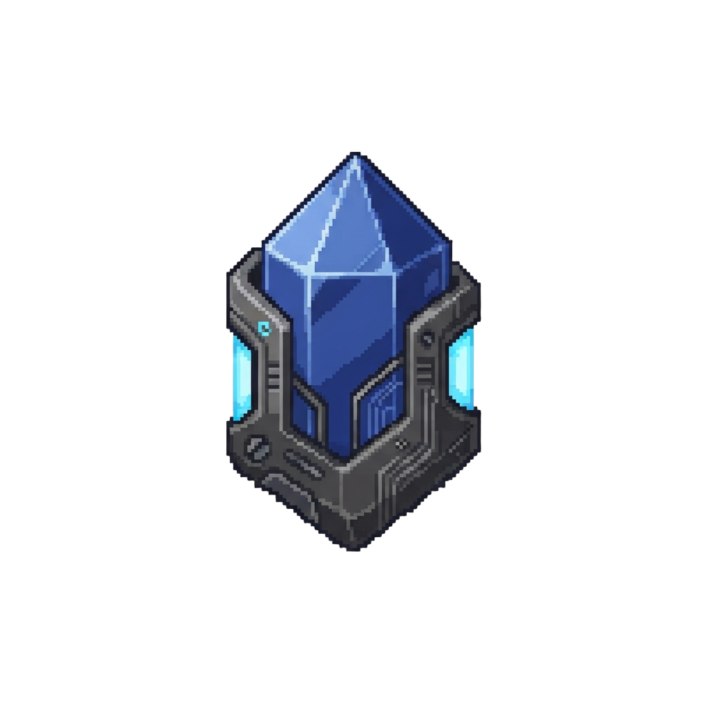 A Pristine Cybernetic Crystal
