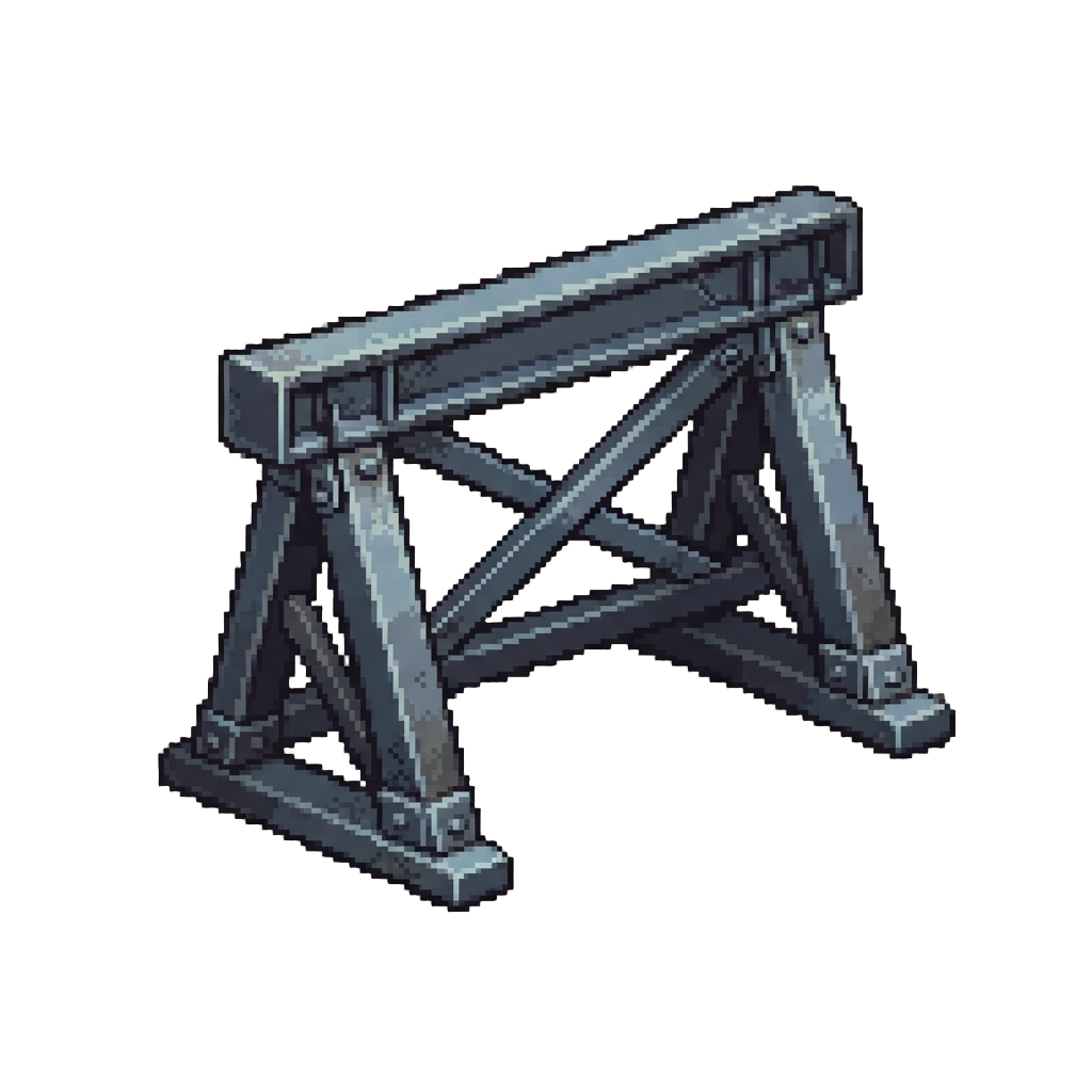A Heavy Steel Barricade
