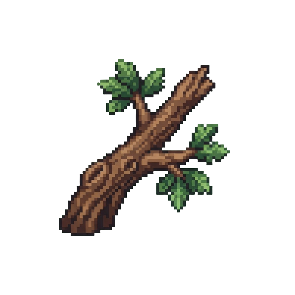 A Heavy Oak Tree Branch