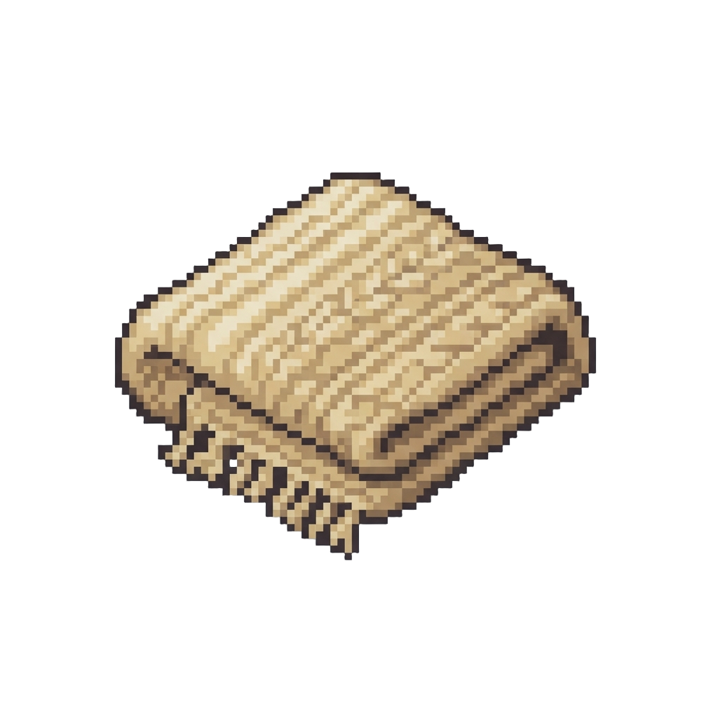 A Tiny Knitted Blanket