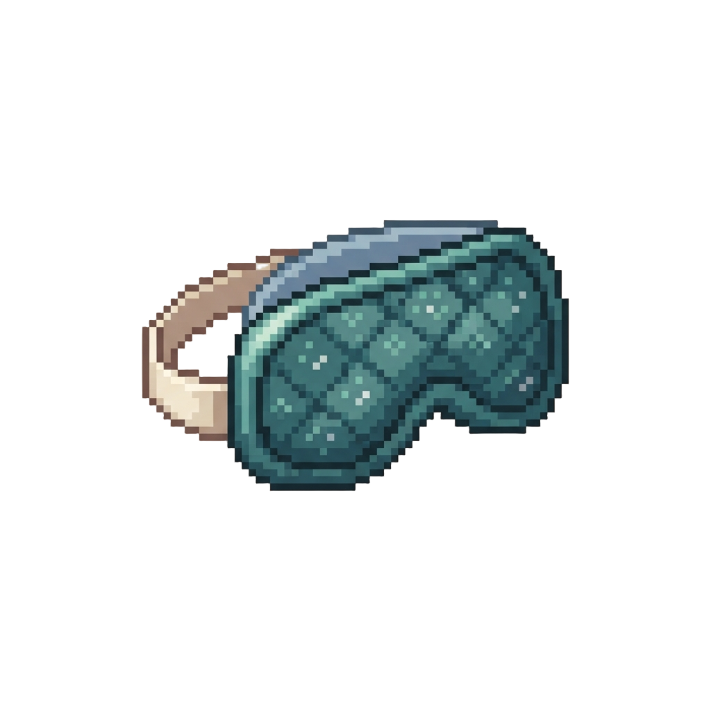A Miniature Cozy Sleep Mask