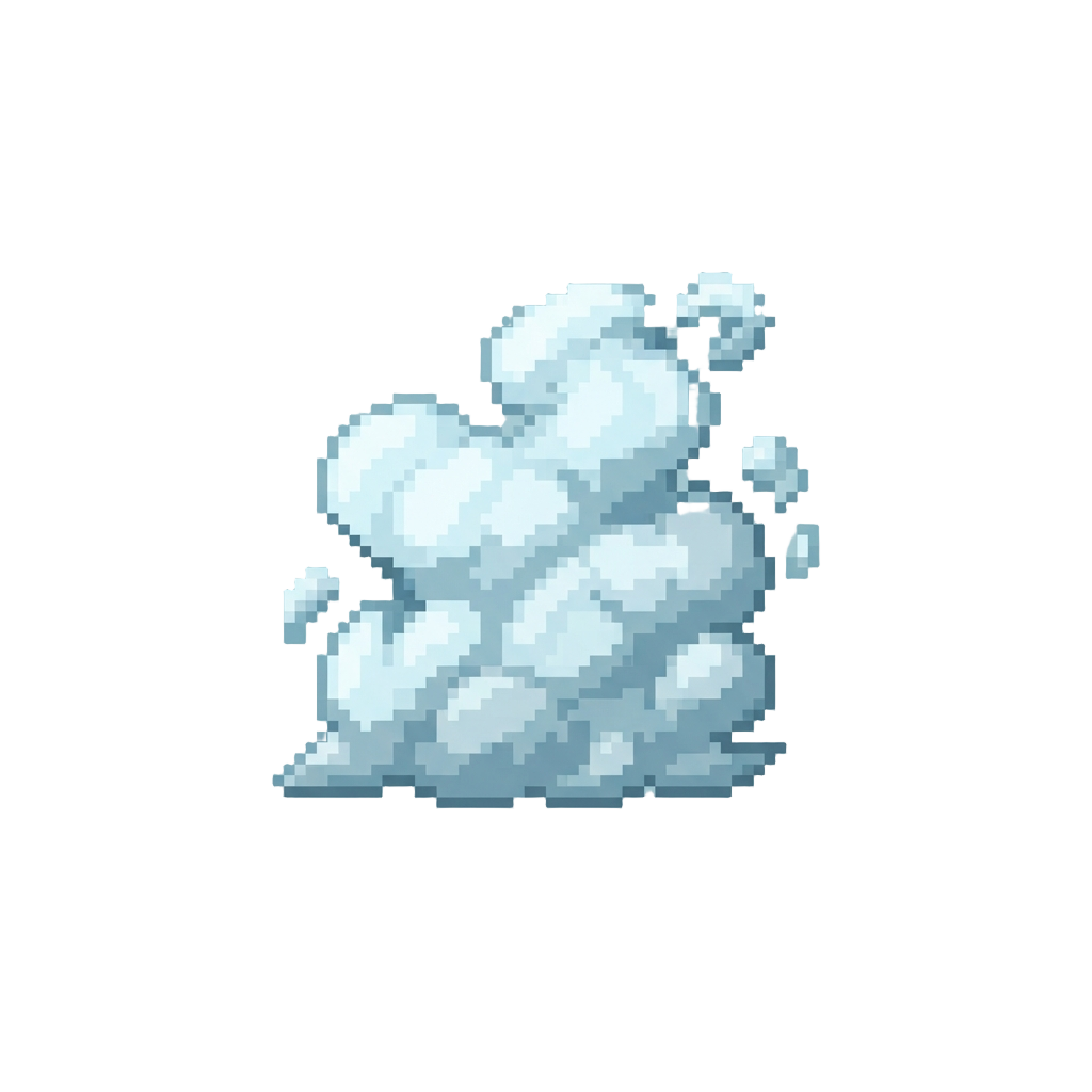 Sudden Fog of Dry-ice Steam