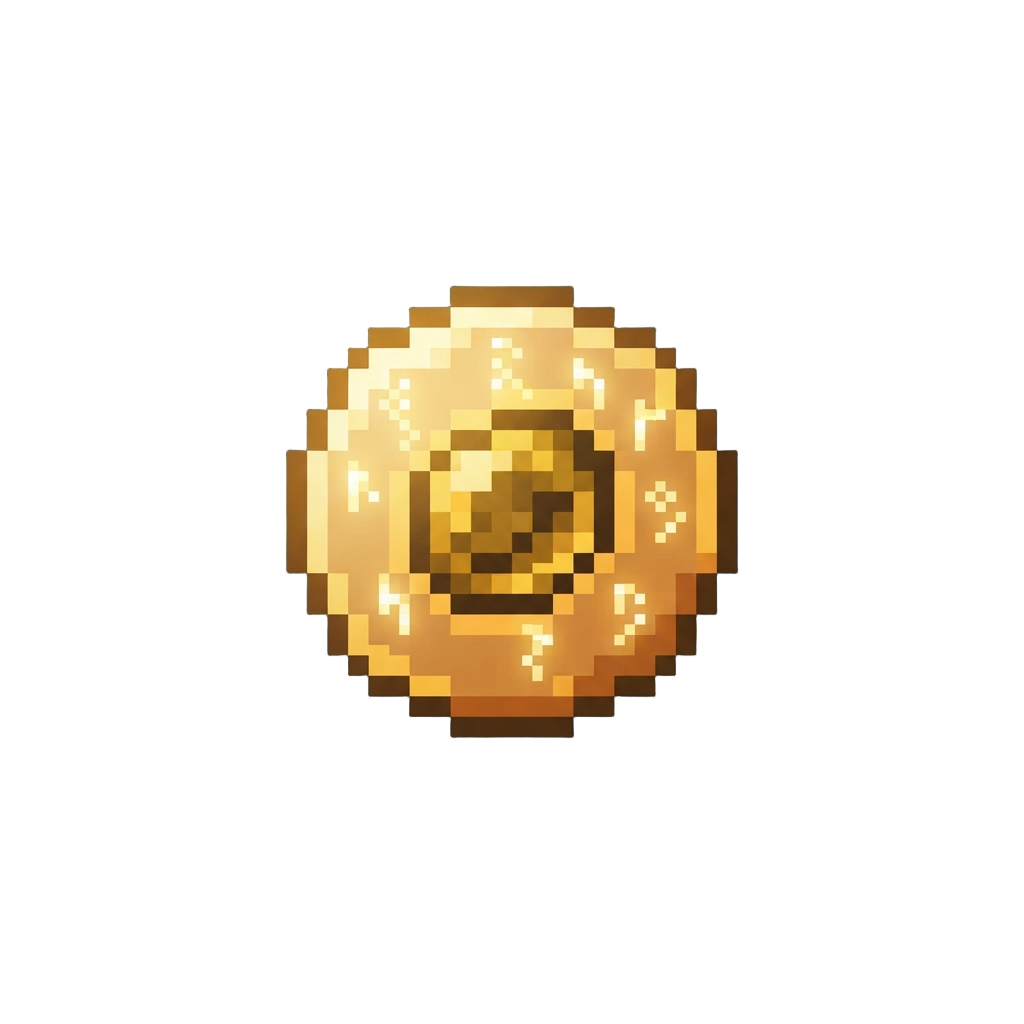 Sun-gold Aura with Floating Runes
