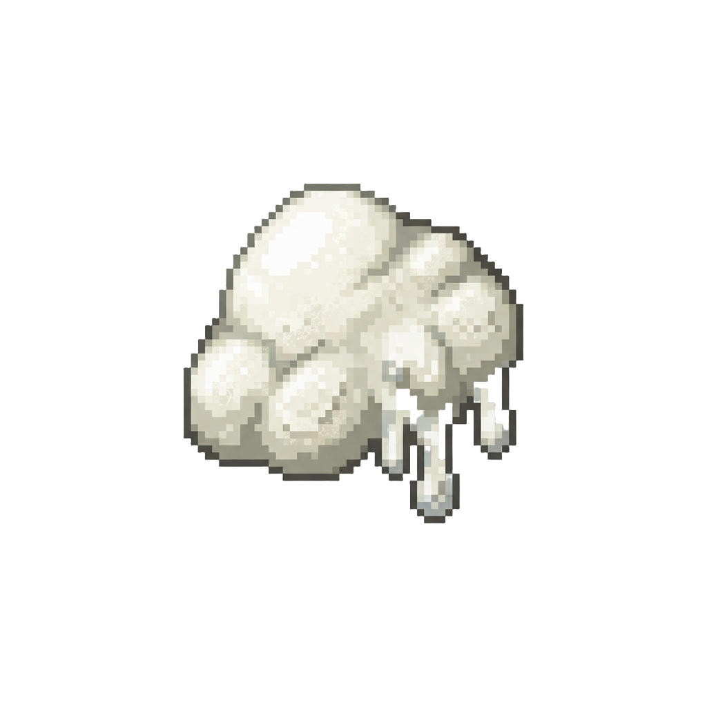 Dripping White Bird Mess