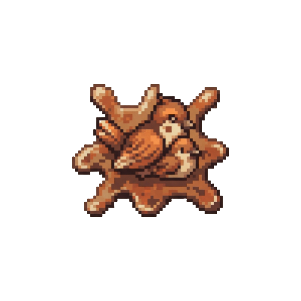 Tiny Double Bird Splat