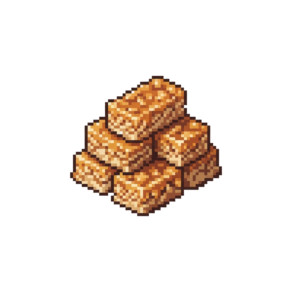 A Rich Pile of Caramel Crisp Bars
