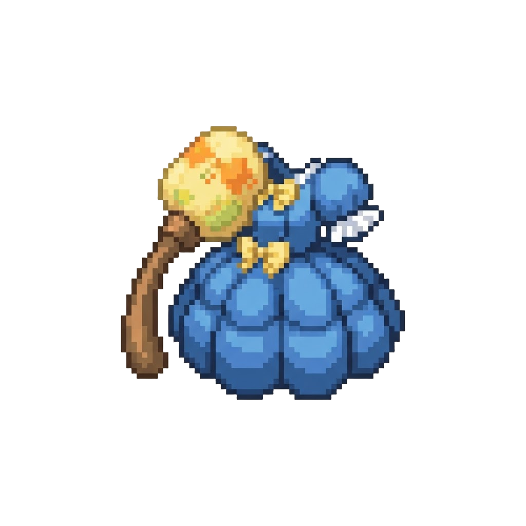 A Comical Pollen Nose Smudger and Puffy Dress