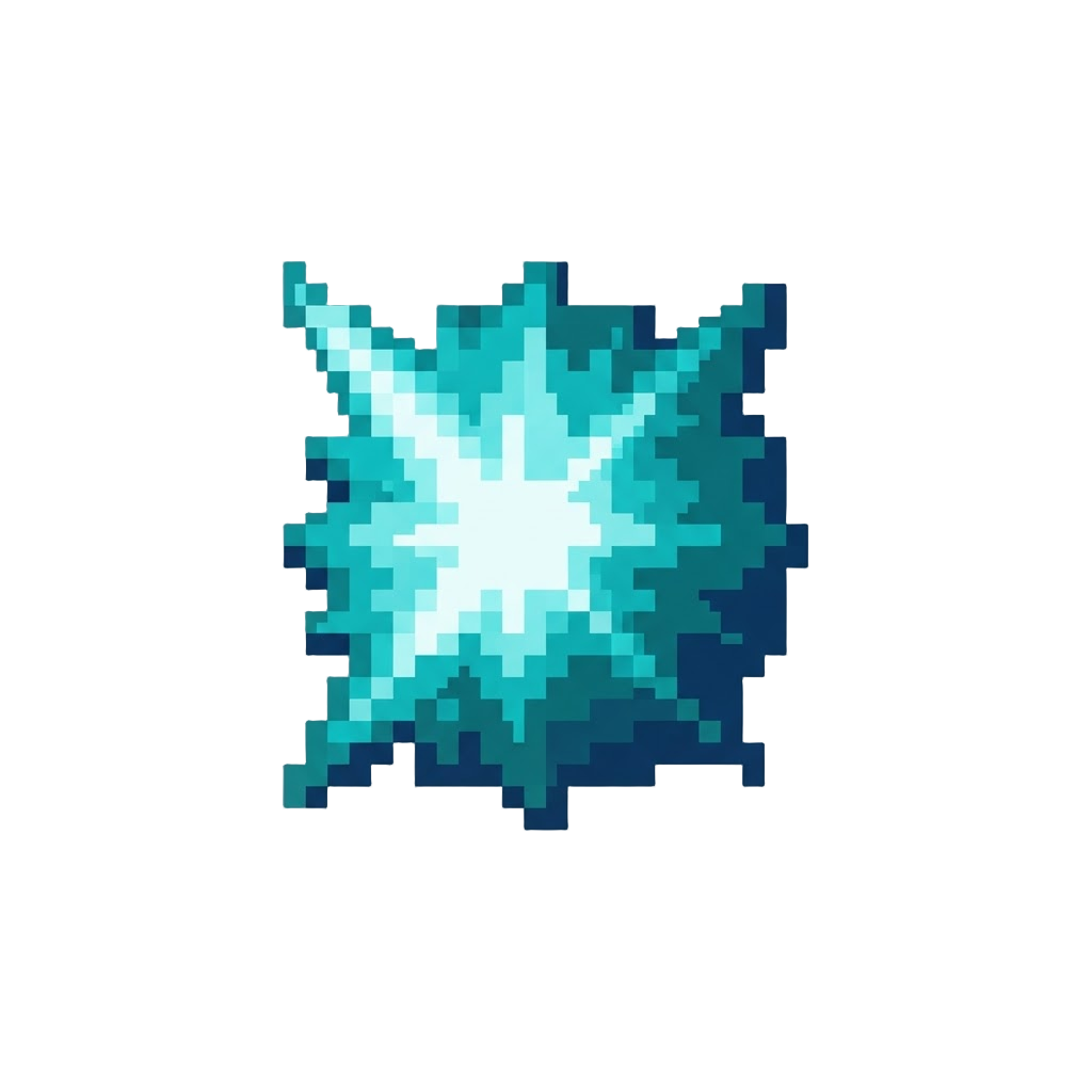 A Dazzling Cyan Shockwave Pulse