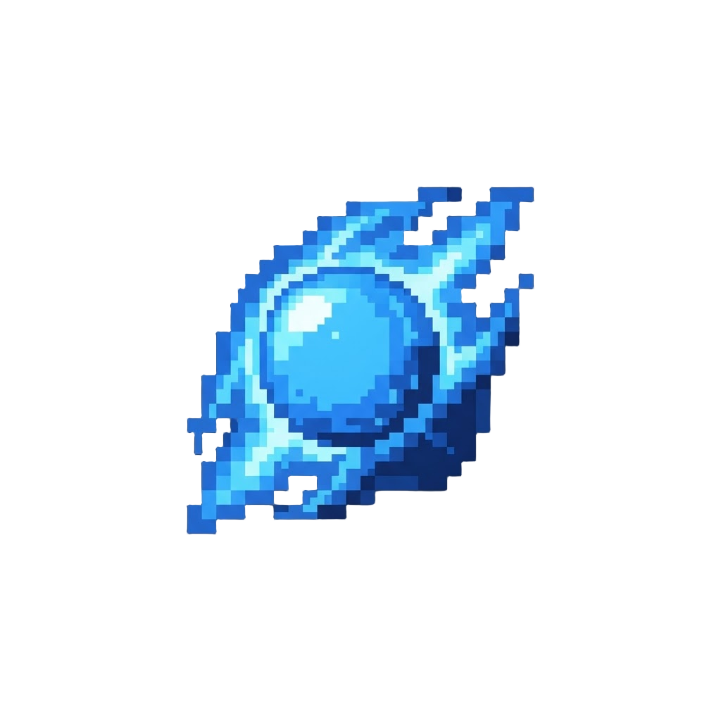 A Bright Electric-blue Plasma Blast