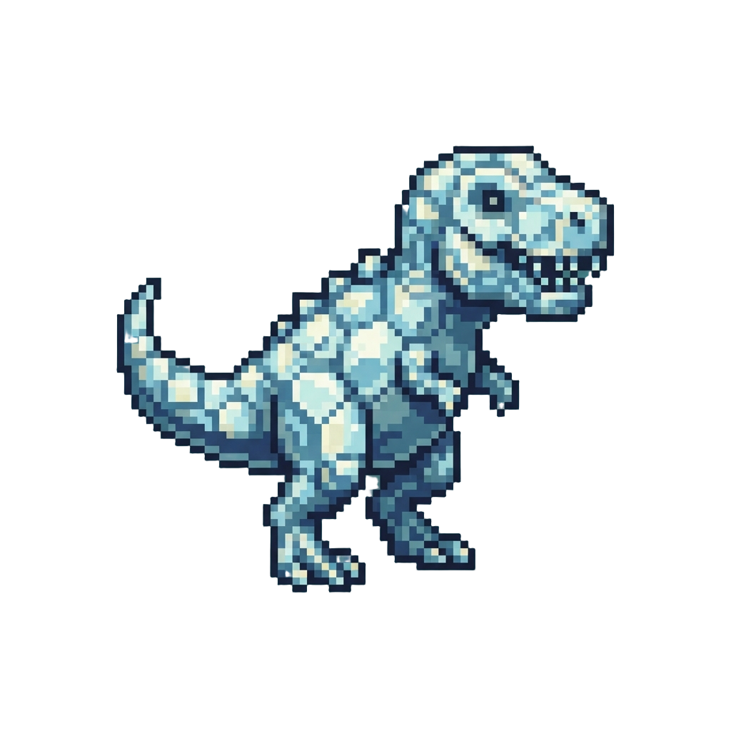 A Dazzling Diamond-encrusted Tyrannosaurus Rex