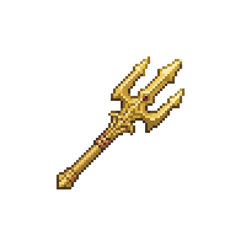 A Solid Gold Trident