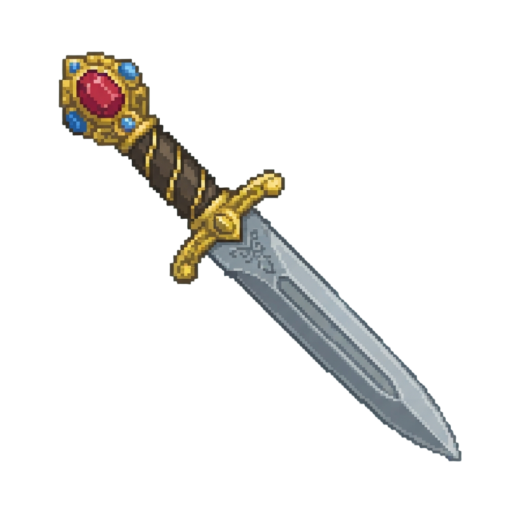 An Ancient Jeweled Dagger