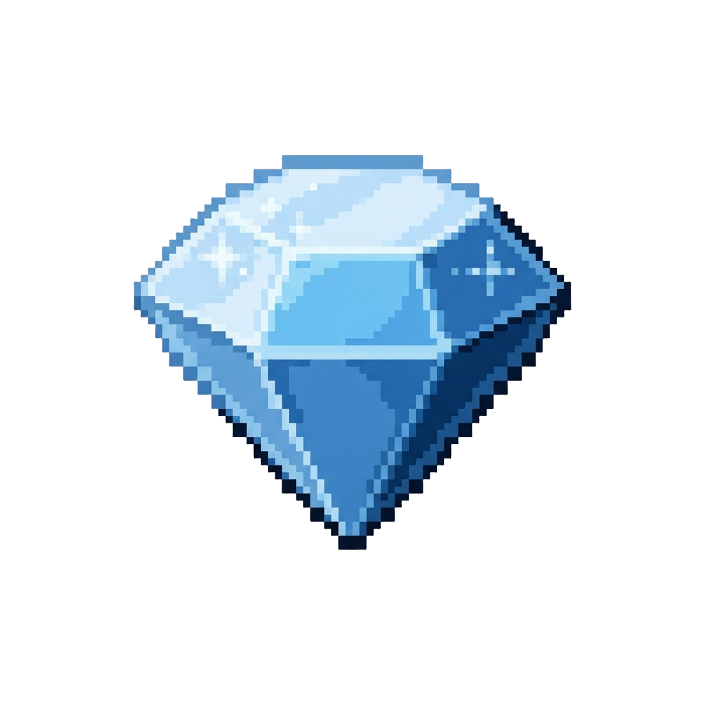 A Giant Sky-blue Radiant Diamond Gemstone