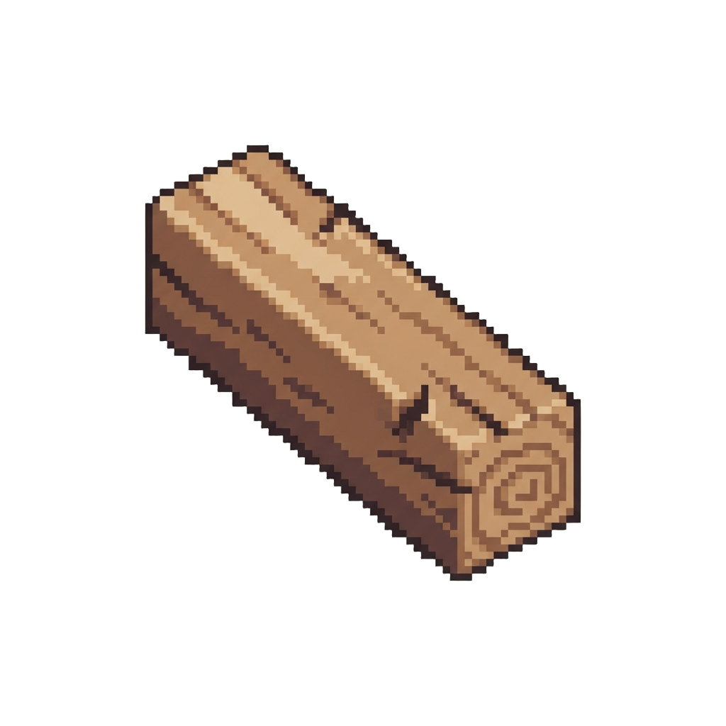 A Thick Wooden Beam