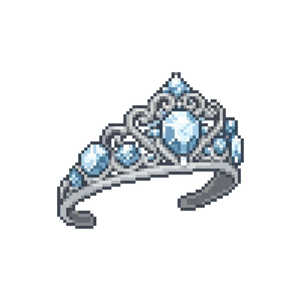 A Dazzling Diamond Mini-tiara