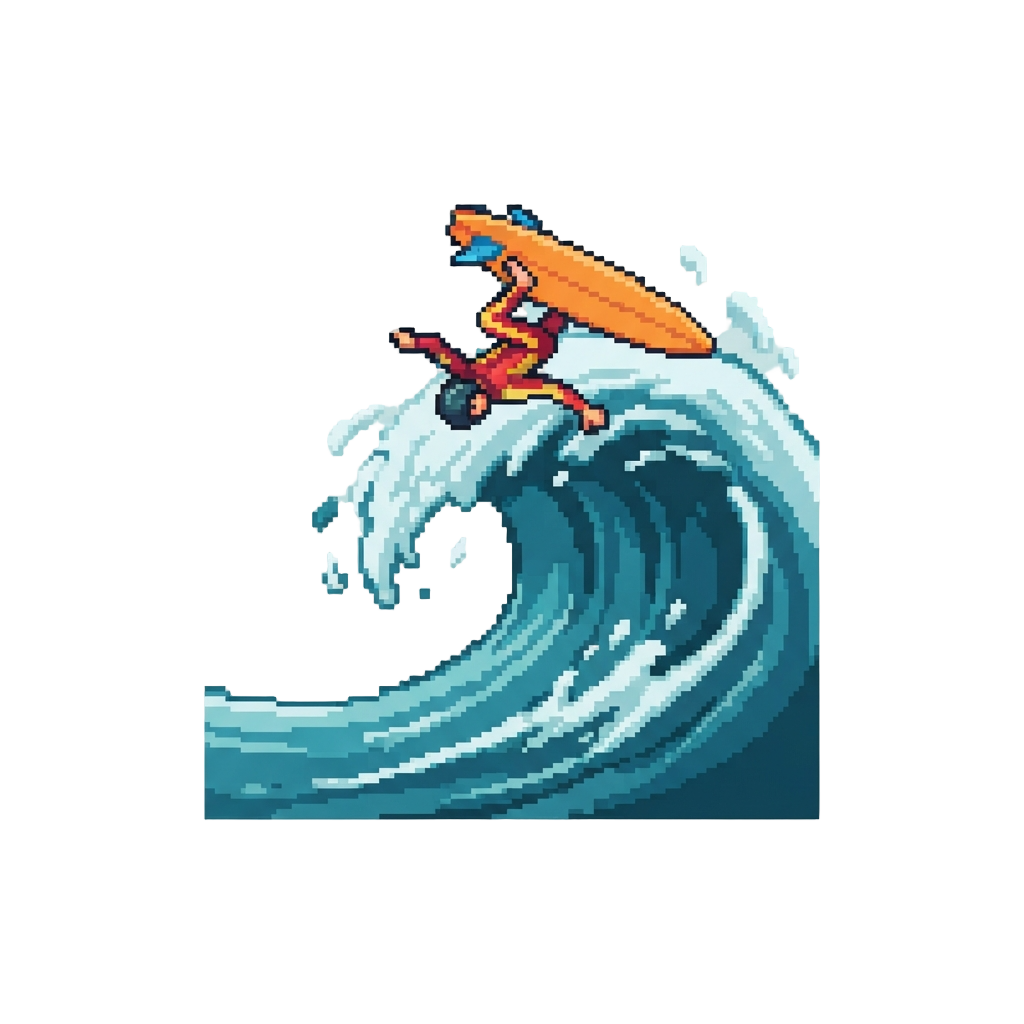 Impossible Surfing Stunts on a Giant Tidal Wave