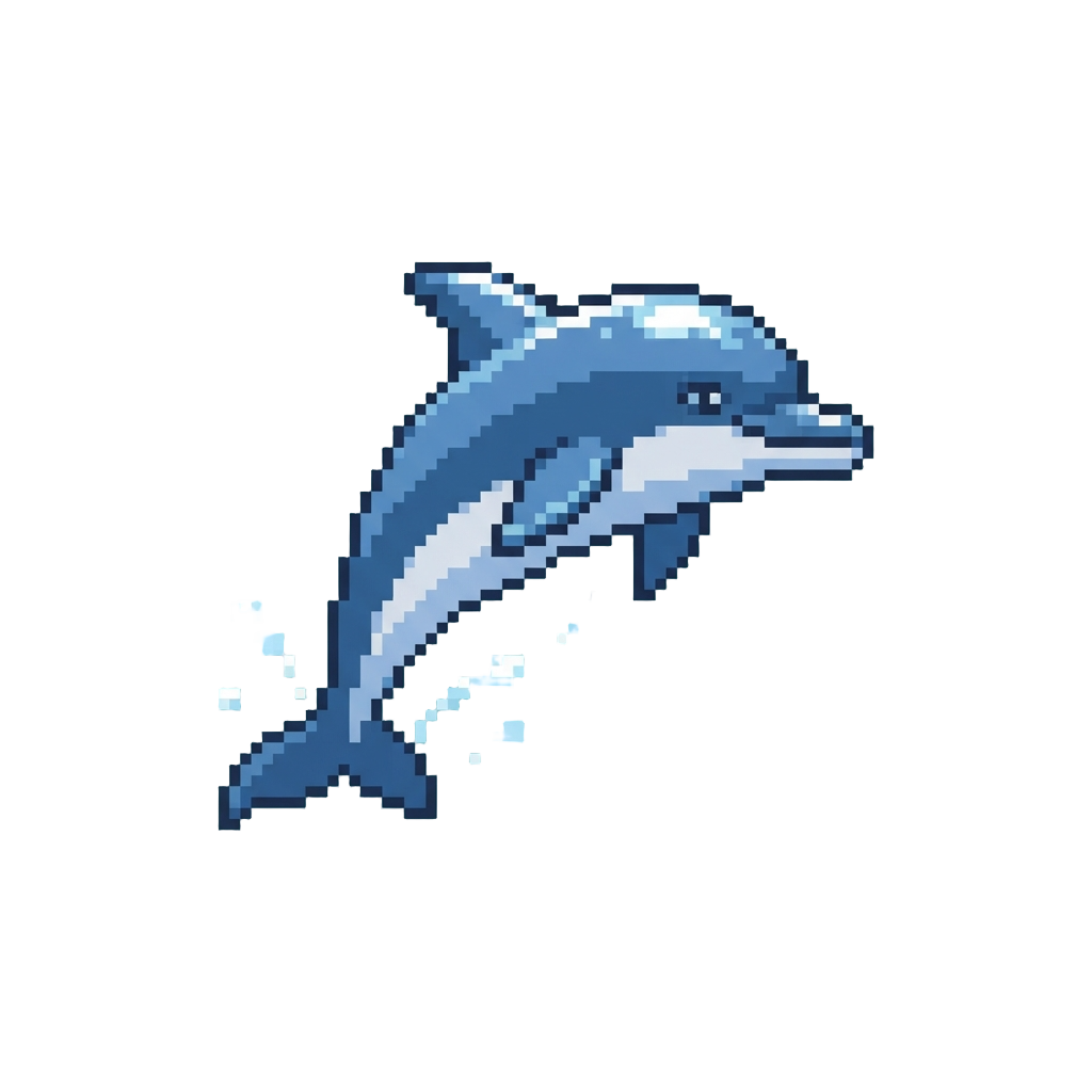 A Leaping Dolphin