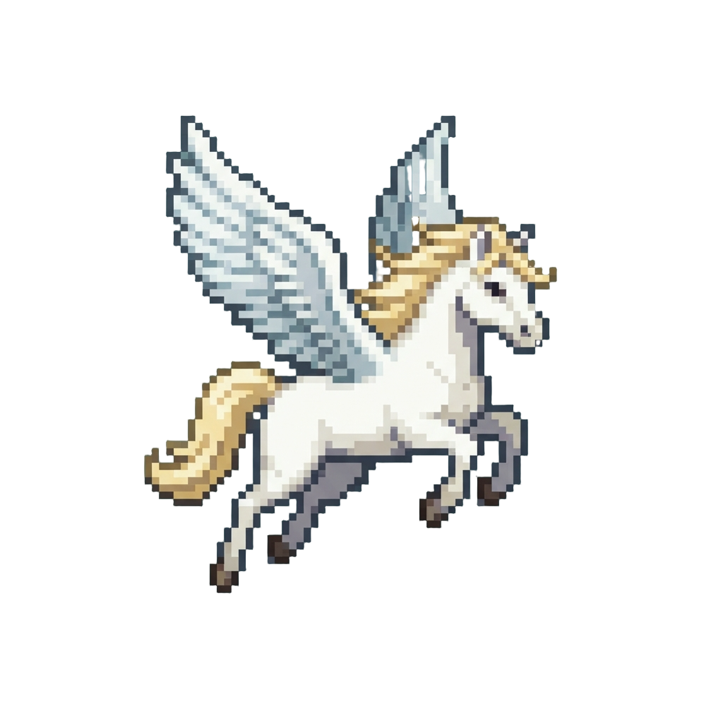 A Soaring Pegasus