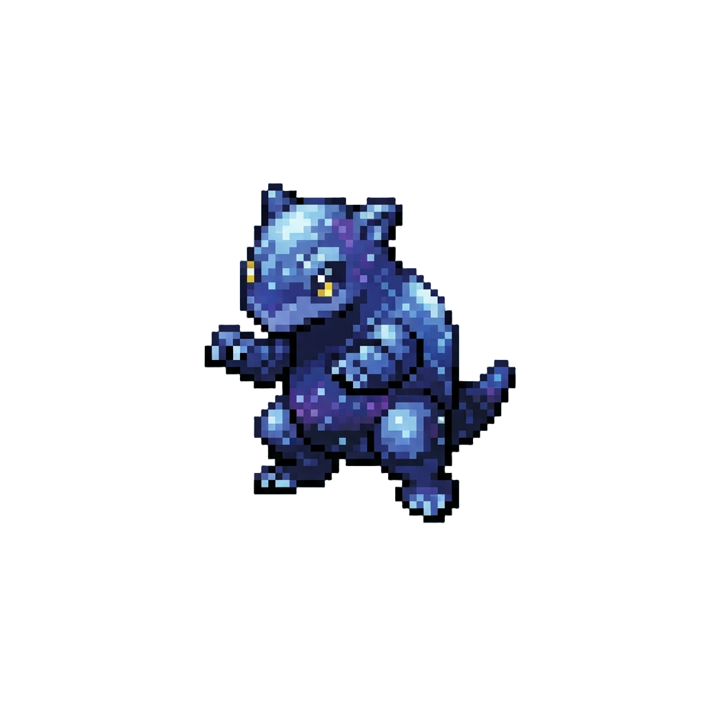 A Shimmering Starlight Clone of @image1 Striking a Pose