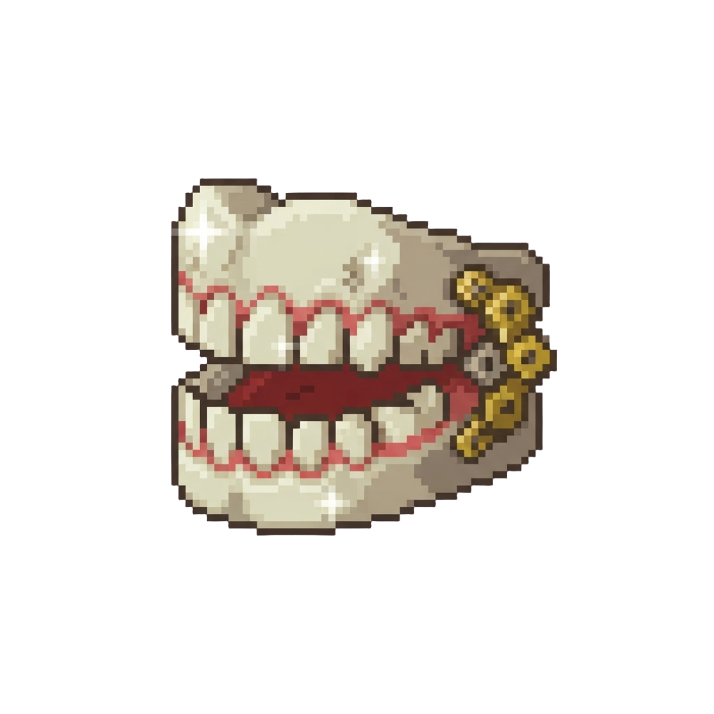 A Sparkly Pair of Chattering Teeth