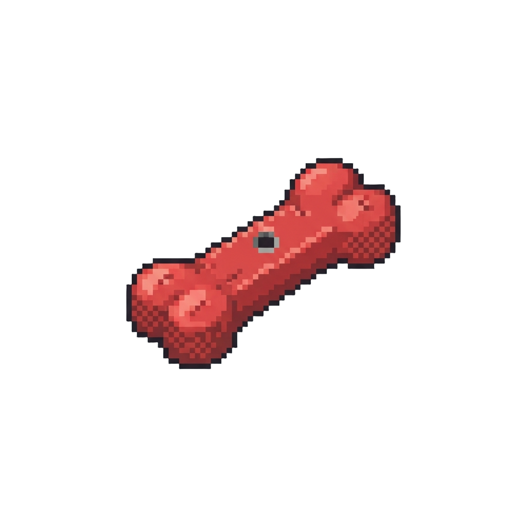 A Floating Squeaking Dog Chew Toy