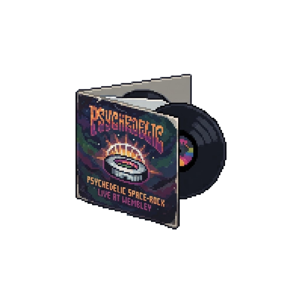 A Rare Original Pressing of Psychedelic Space-rock Live at Wembley