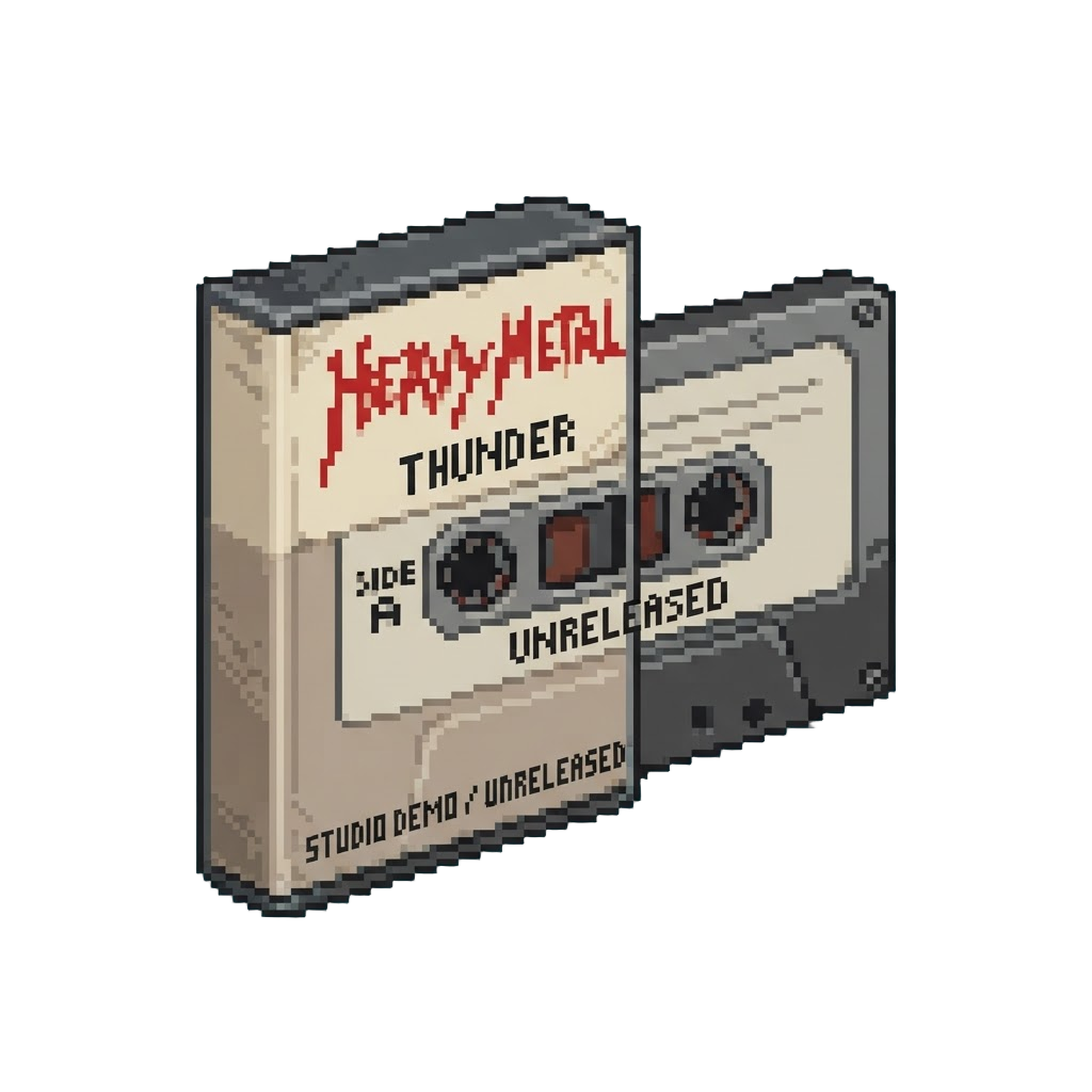 An Unreleased Studio Demo of 70s Heavy Metal Thunder