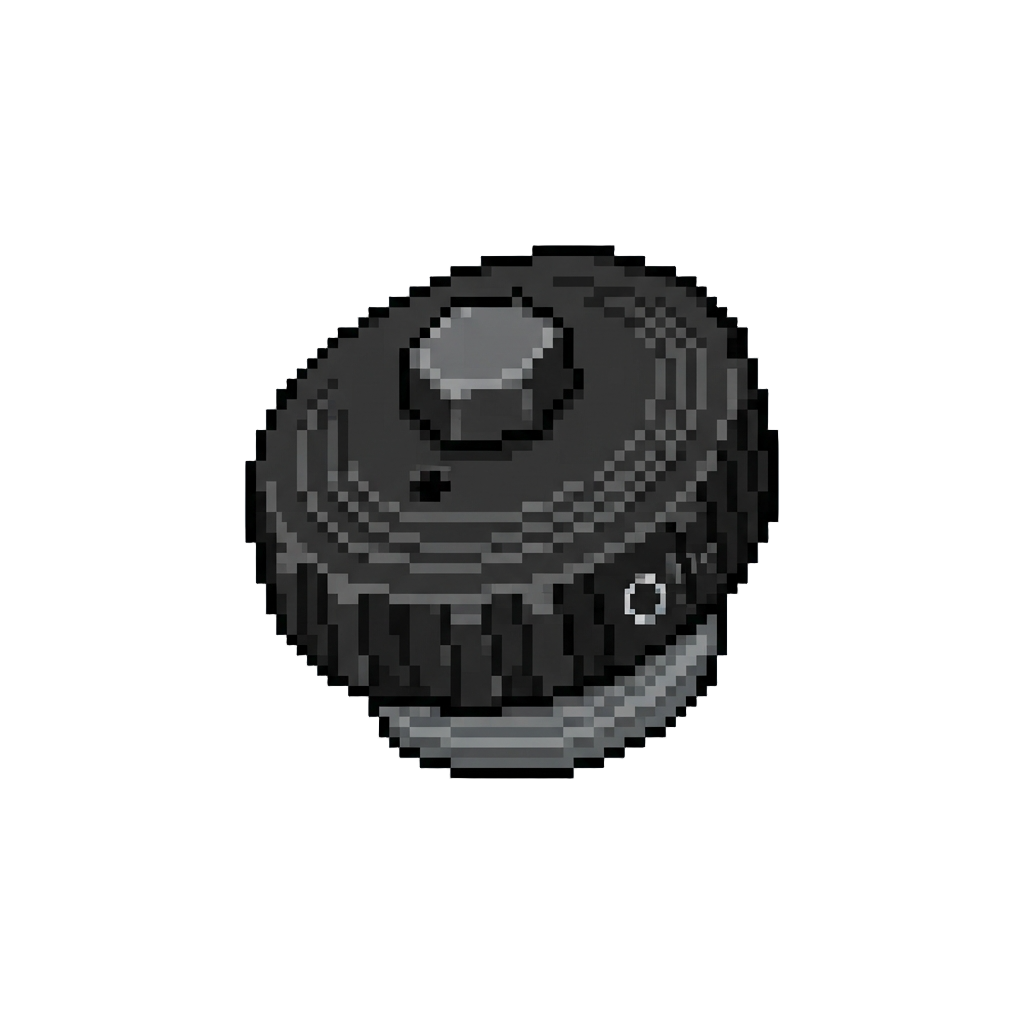 A Tiny Plastic Gas Cap