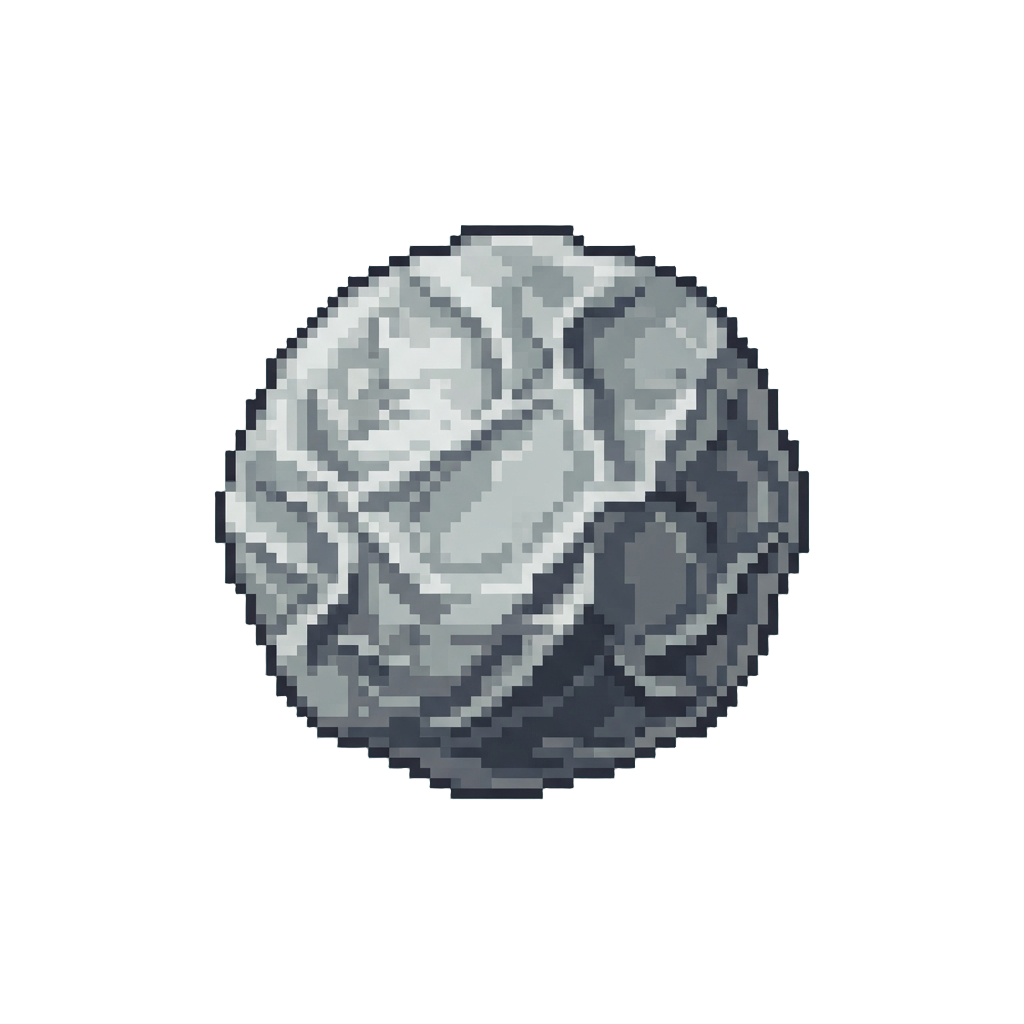 A Slow-orbiting Tin Foil Asteroid