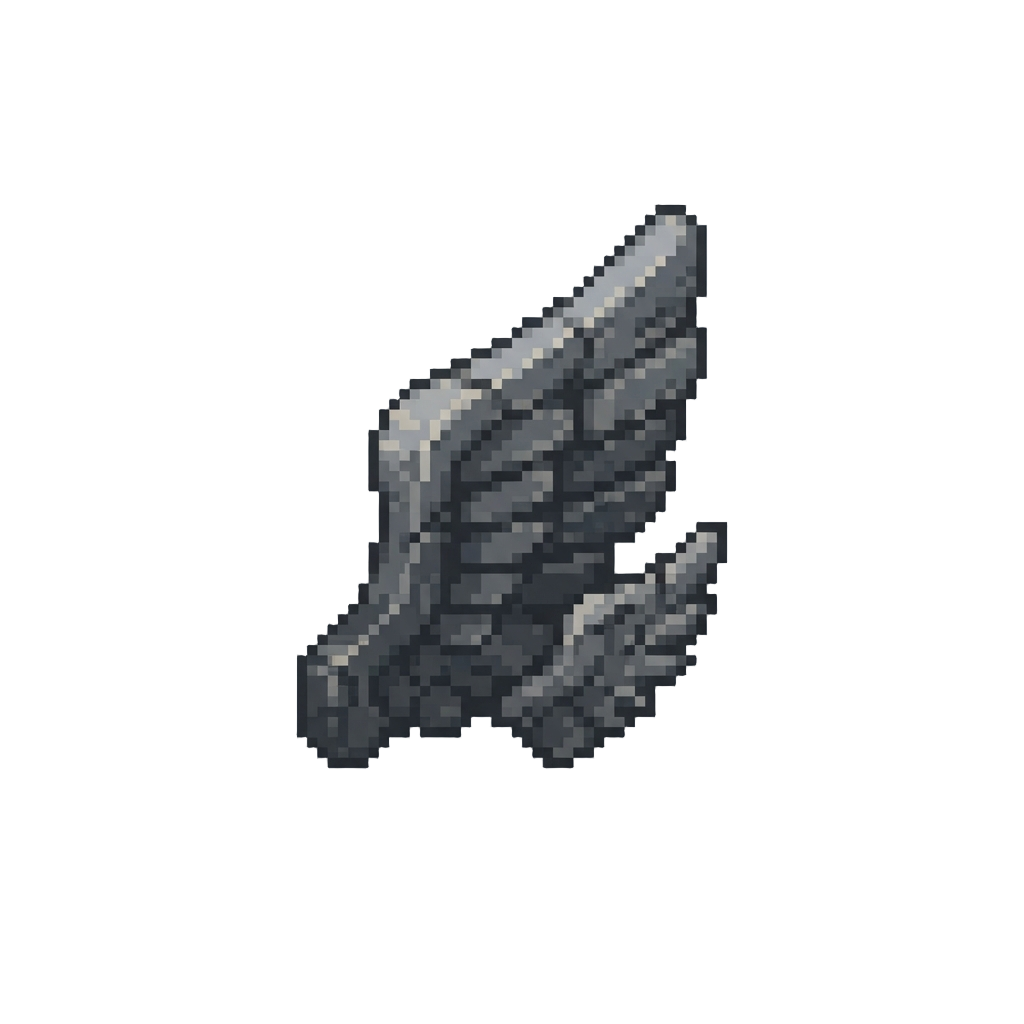 Stiff Stone-like Wing Stubs