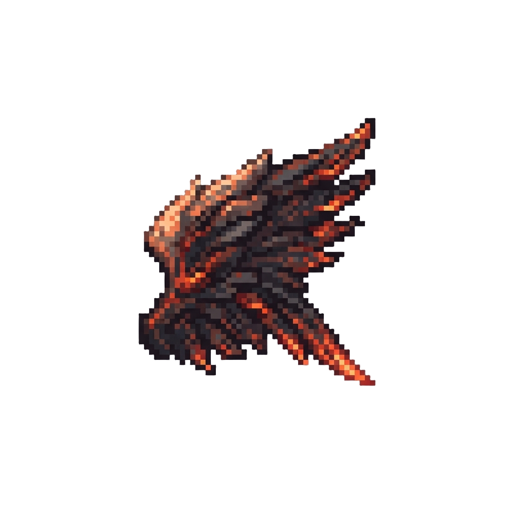 Smoldering Ash and Embers Wings