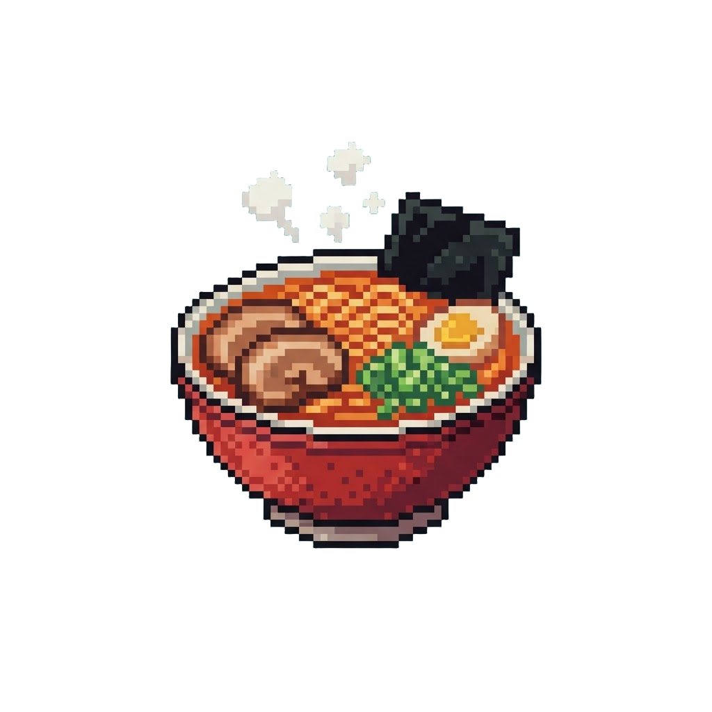 A Steaming Bowl of Spicy Ramen Commercial