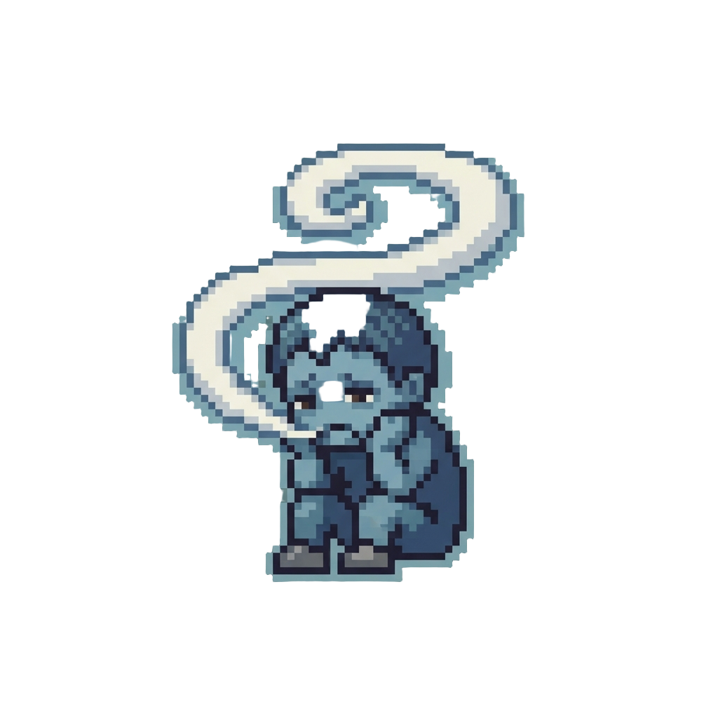 A Slumped Sulk with a Long Sigh