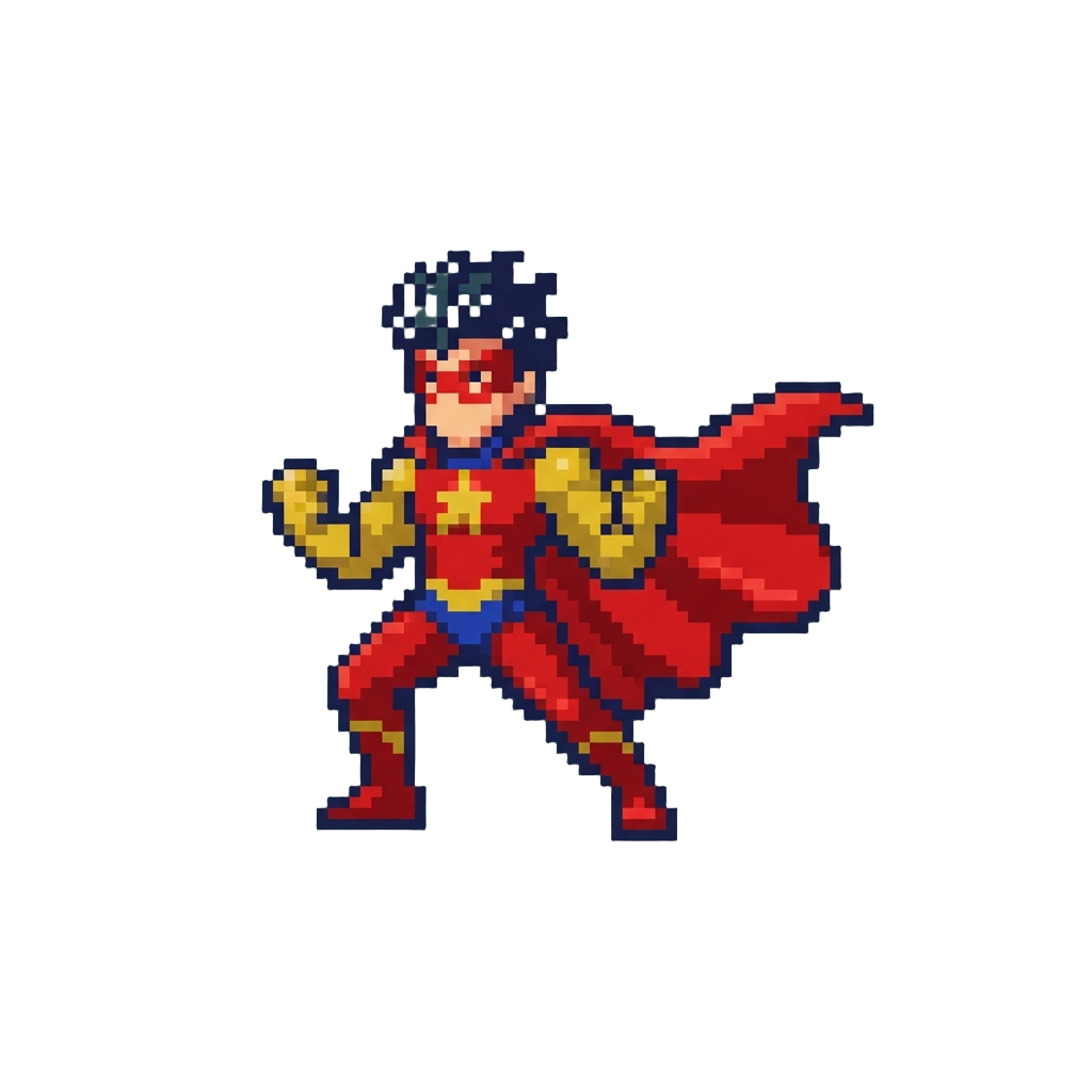 A Dramatic Superhero Stance