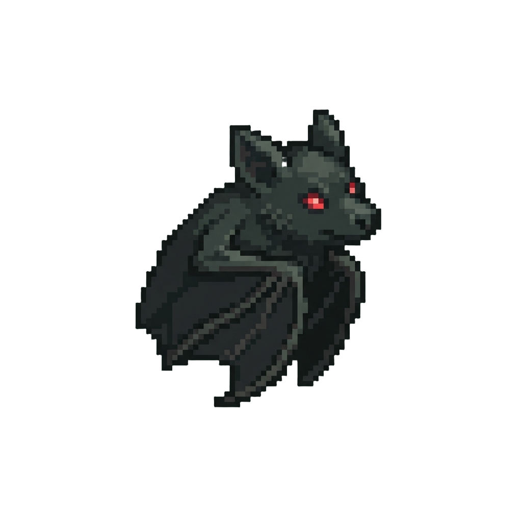 A Giant Shadowy Fruit Bat