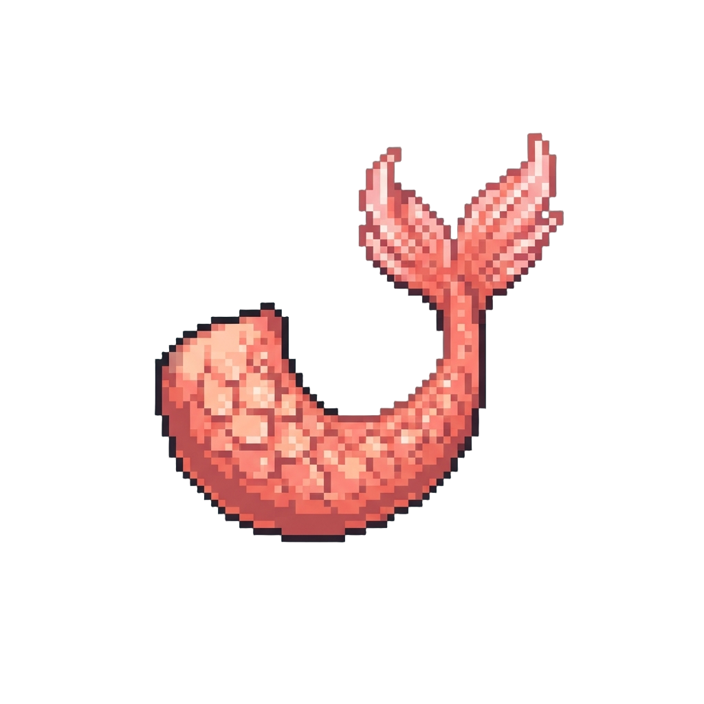Sparkling Coral-pink Tail