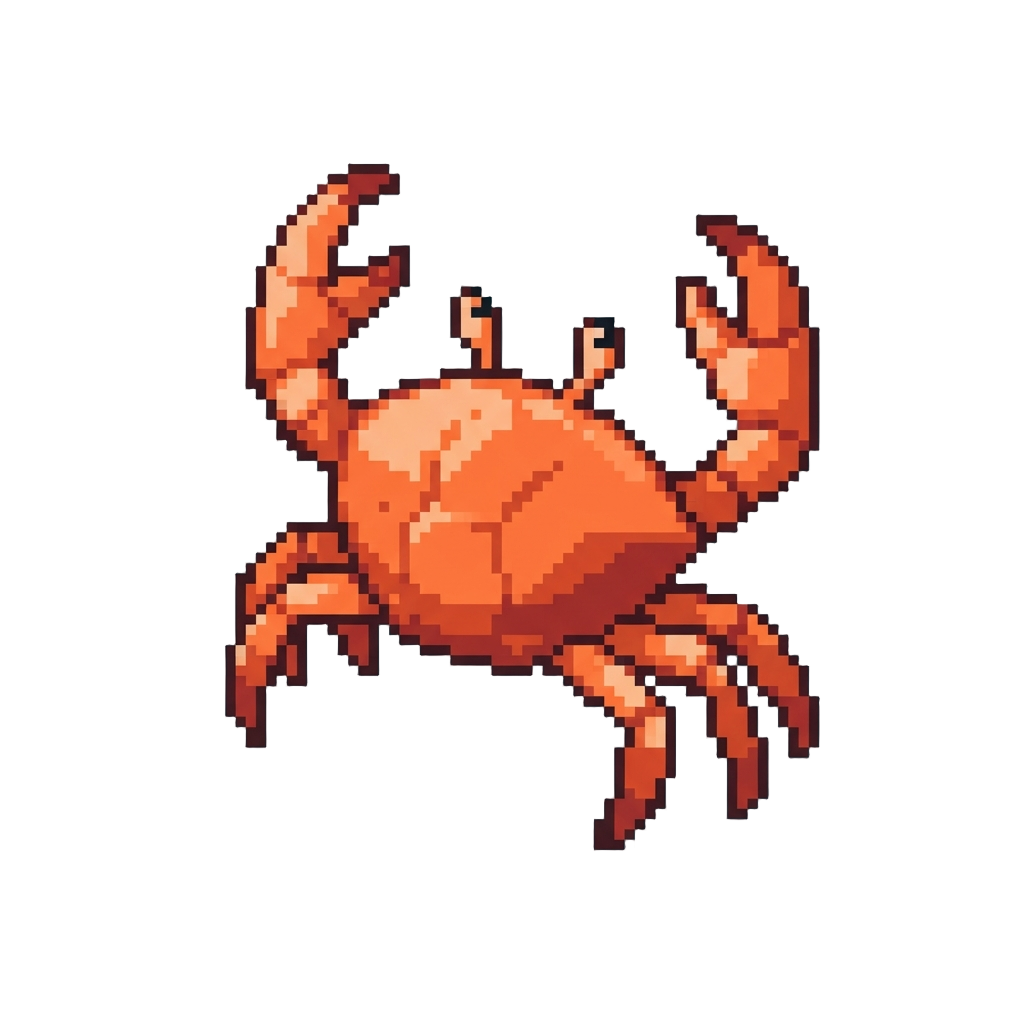 A Bright Crab Dancing Show