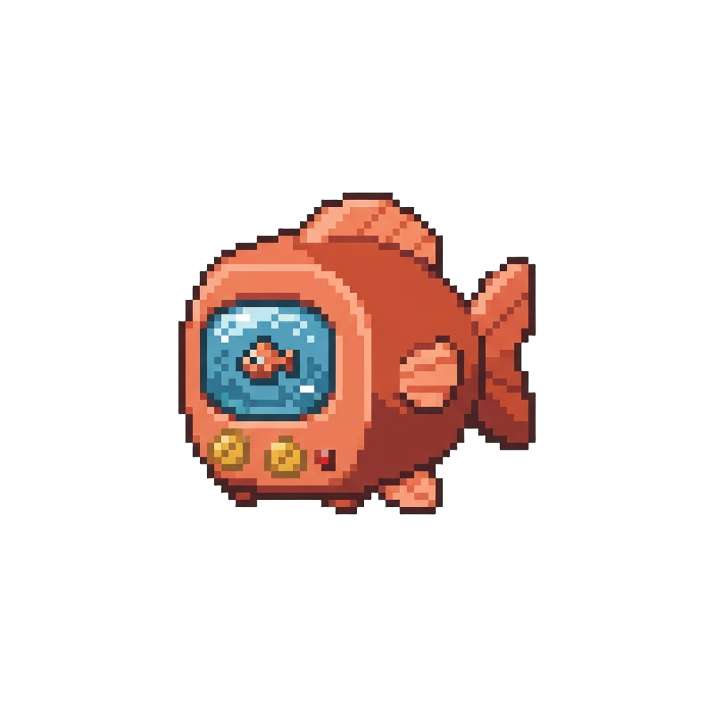 A Retro Fish Sitcom