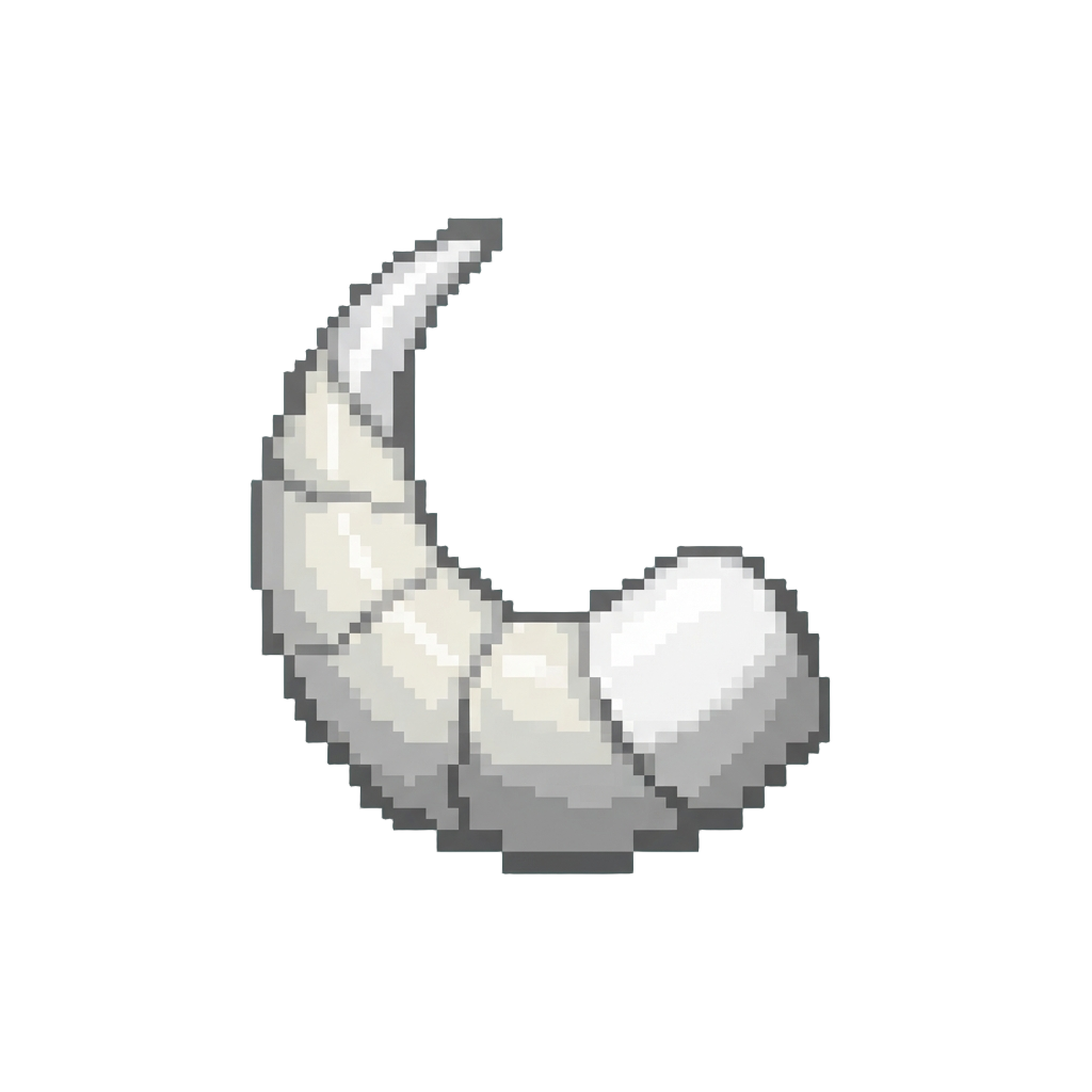 Glittering Pearl-white Tail