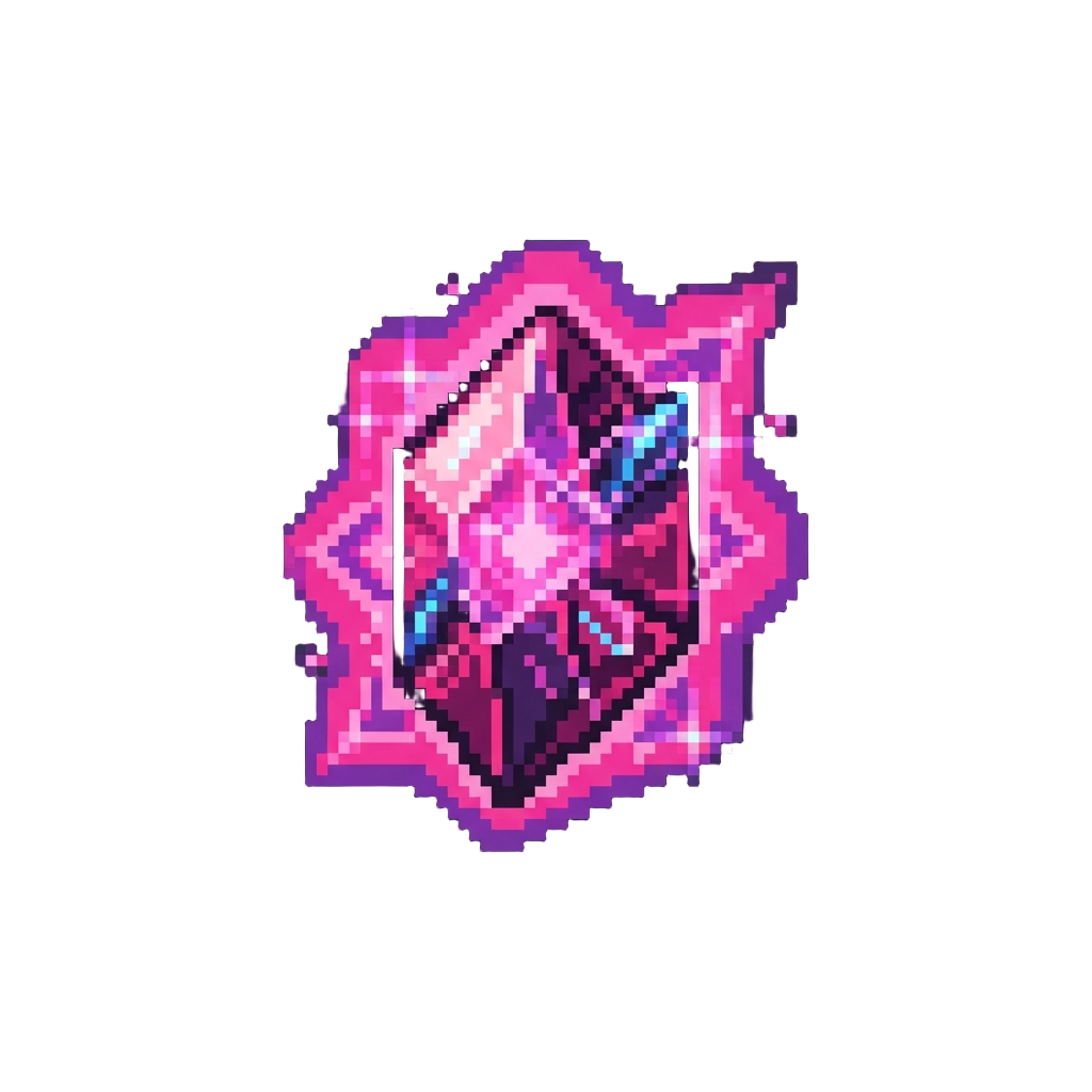 Hot Pink Synthwave Aura
