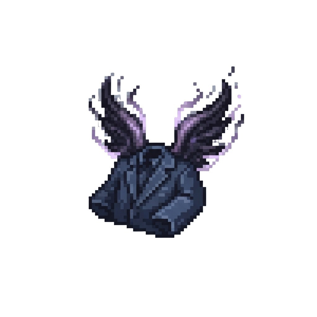 Void Smoke Wings and Deep Navy Suit
