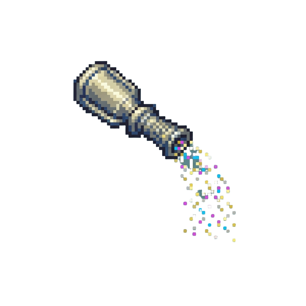 A Miniature Glitter Shower