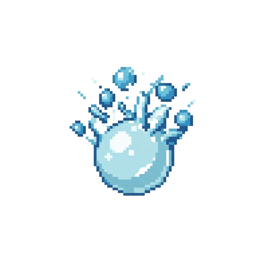 A Tiny Bubble Pop Explosion