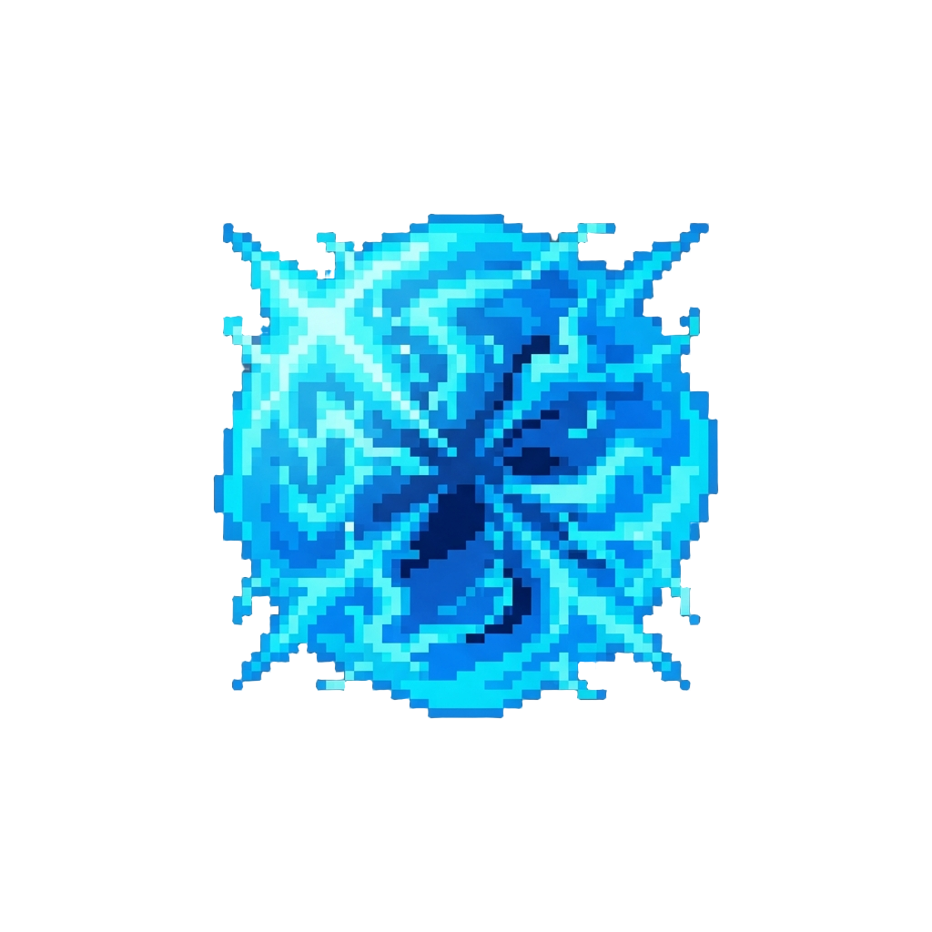 A Neon Plasma Energy Shockwave