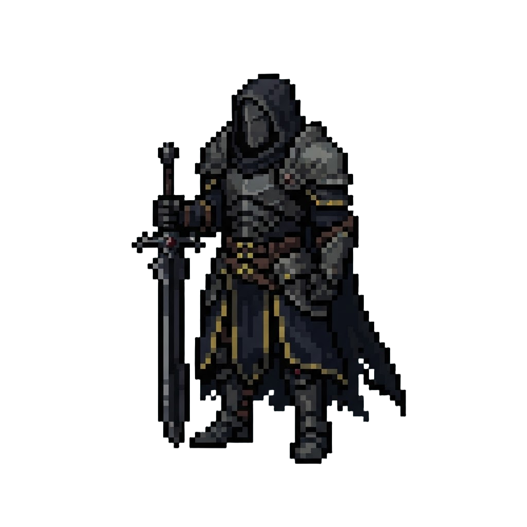 A Towering Faceless Dark Watcher