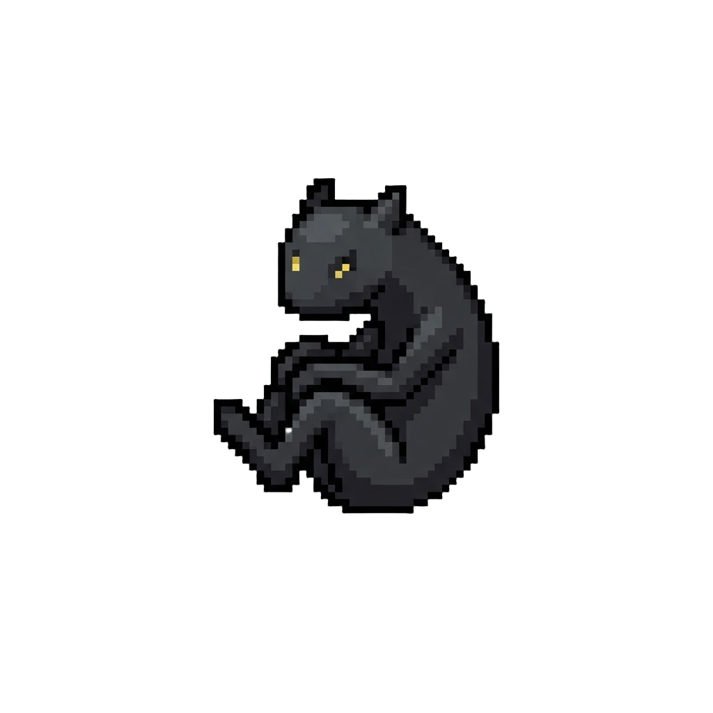 A Long-limbed Black Creature