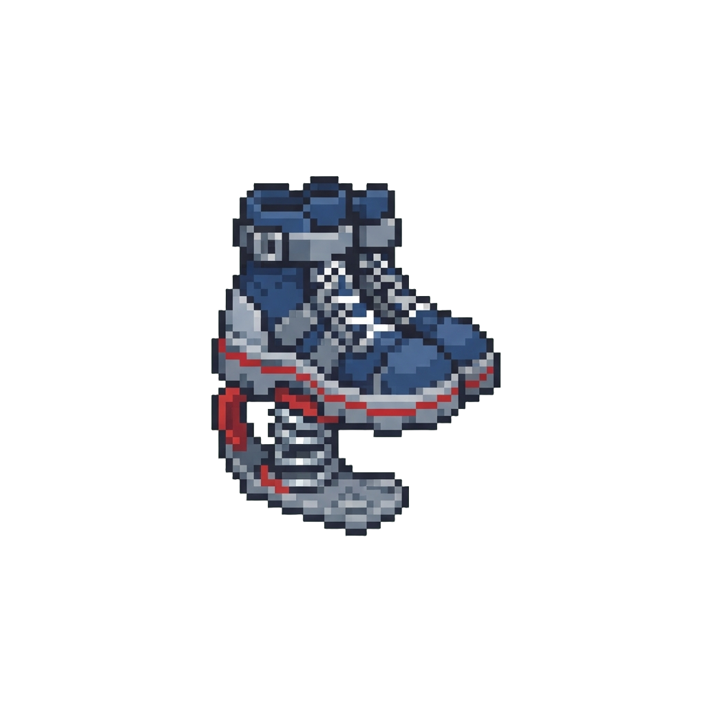 Spring-loaded Pogo Sneakers