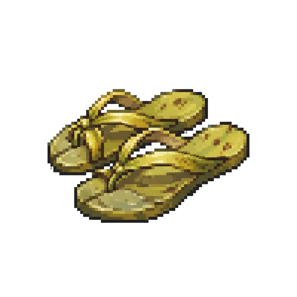 Wet Slippery Banana-peel Sandals