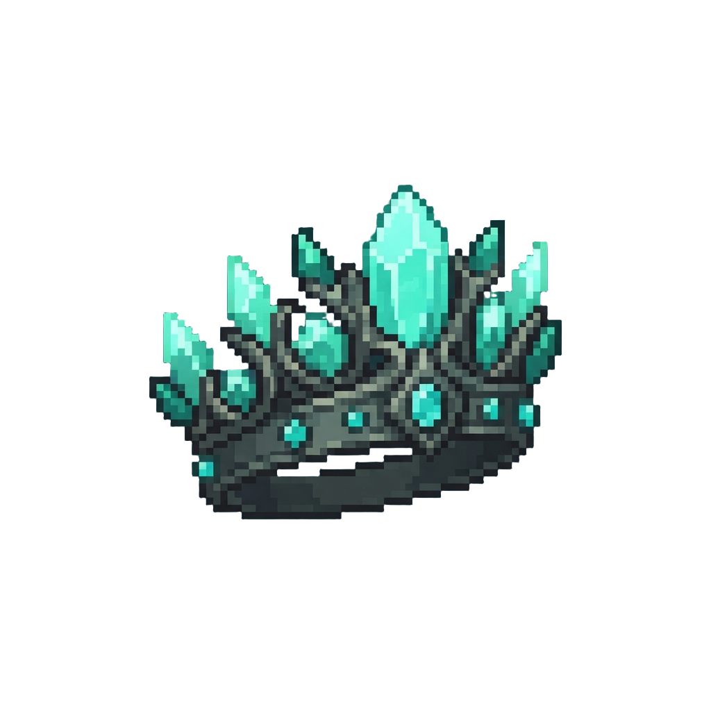 A Bioluminescent Sea-crystal Crown
