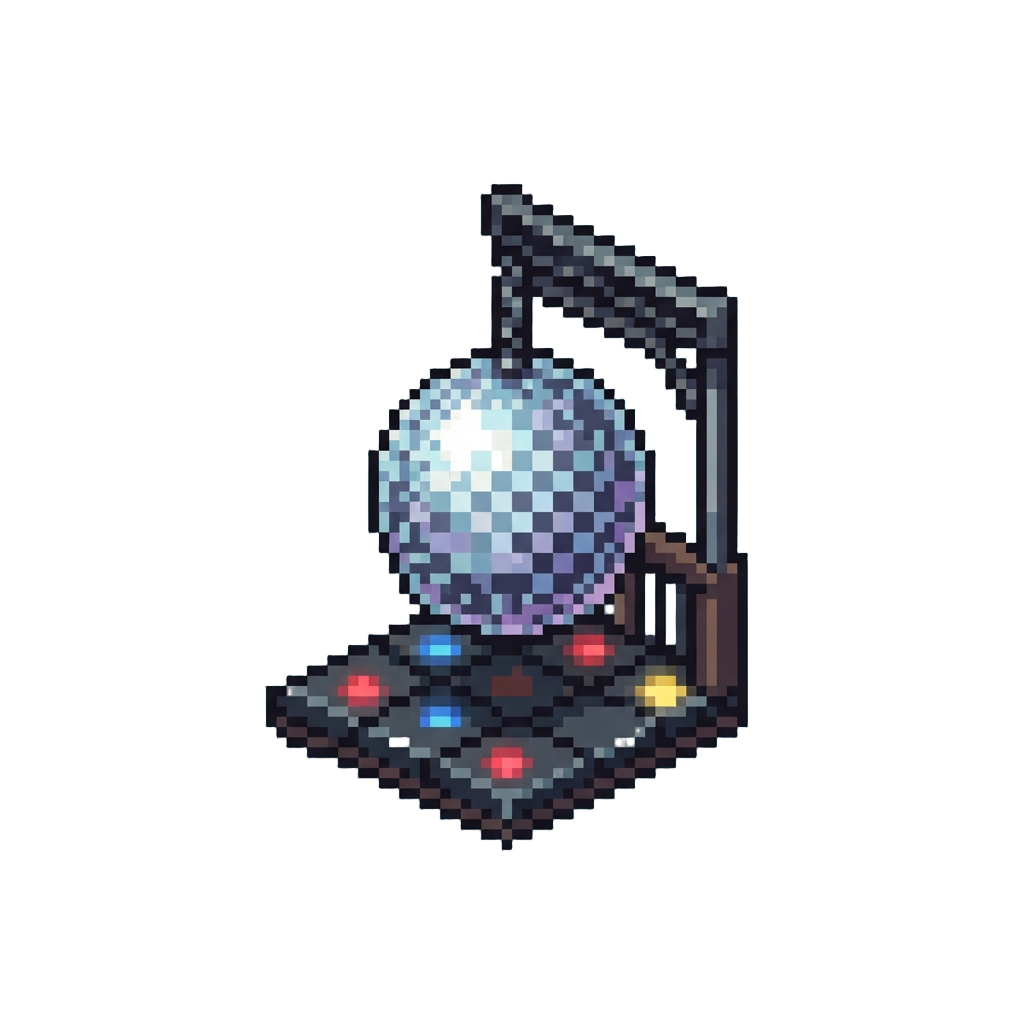 A Glittering Disco Ball with a Private Dance Floor